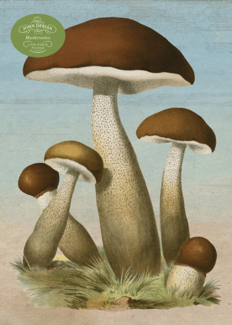 Book cover of: John Derian Paper Goods: Mushrooms 1,000-Piece Puzzle