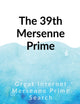 39th Mersenne prime 9781649191250 Great Internet