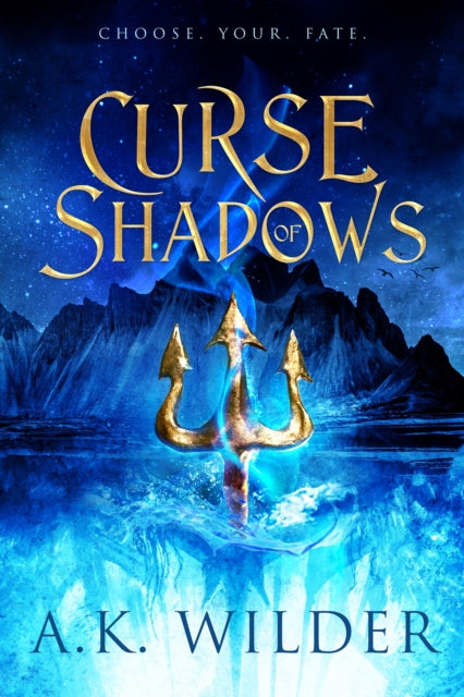 Book cover of: Curse of Shadows. By: A. K. Wilder