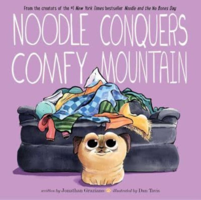 Book cover of: Noodle Conquers Comfy Mountain. By: Jonathan Graziano
