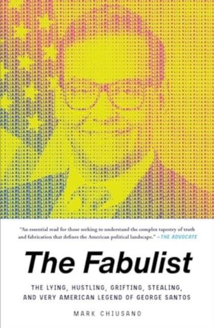 Book cover of: Fabulist. By: Mark Chiusano
