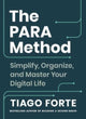 Book cover of: PARA Method. By: Tiago Forte