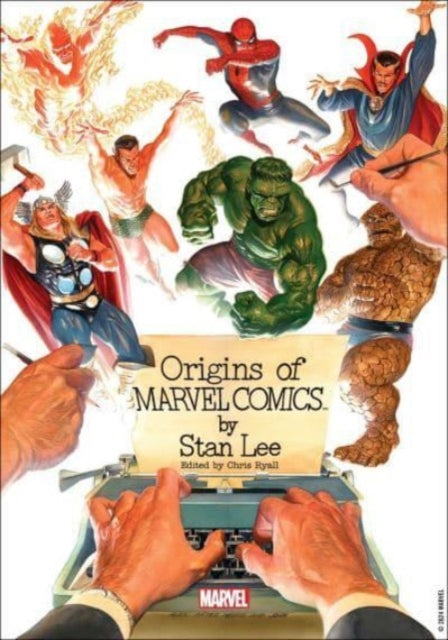 Book cover of: Origins of Marvel Comics (Deluxe Edition)