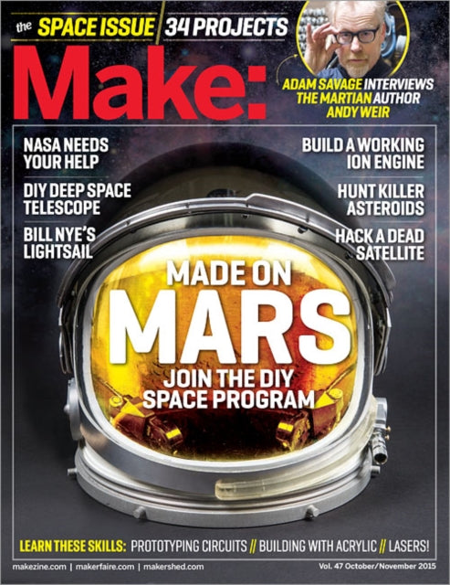 Book cover of: Make: Volume 47. By: Jason Babler