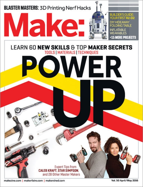 Book cover of: Make: Volume 50. By: Mike Senese