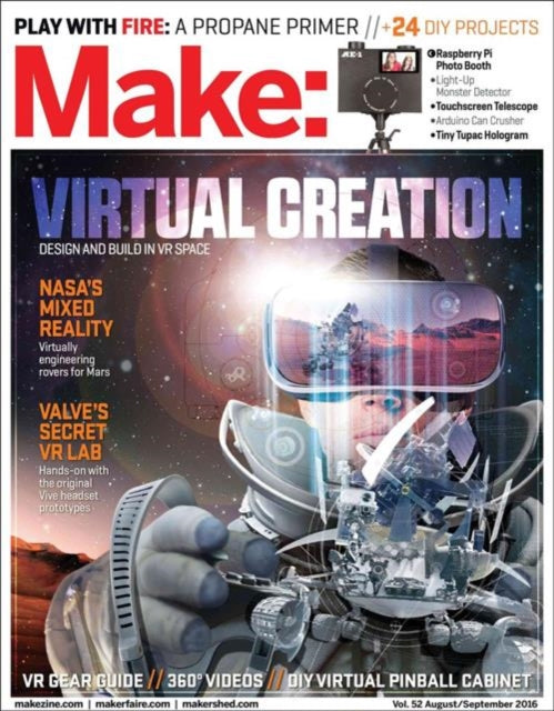 Book cover of: Make: Volume 52. By: Mike Senese