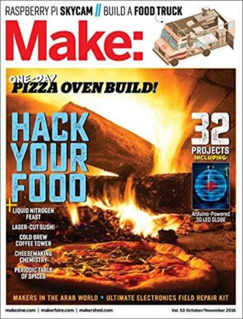 Book cover of: Make: Volume 53. By: Mike Senese