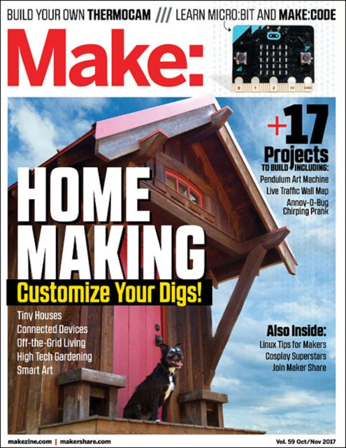 Book cover of: Make: Volume 59. By: Mike Senese