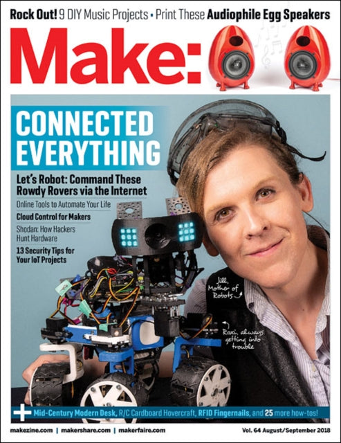 Book cover of: Make – Volume 64. By: Mike Senese