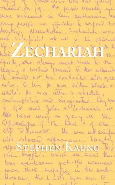 Book cover of: Zechariah. By: Stephen Kaung