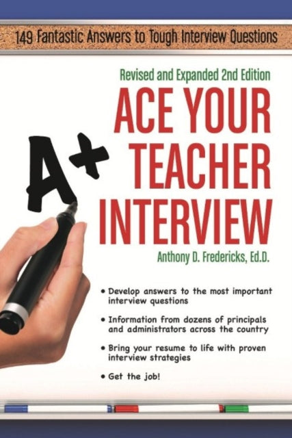 Book cover of: Ace Your First Year Teaching. By: Anthony D. Fredericks