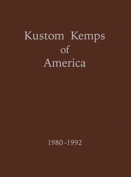 Book cover of: Kustom Kemps of America. By: Jerry Titus