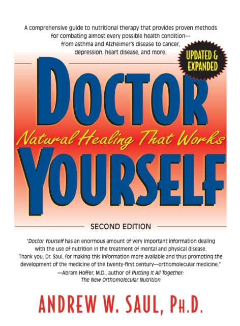 Book cover of: Doctor Yourself. By: Andrew W. Saul