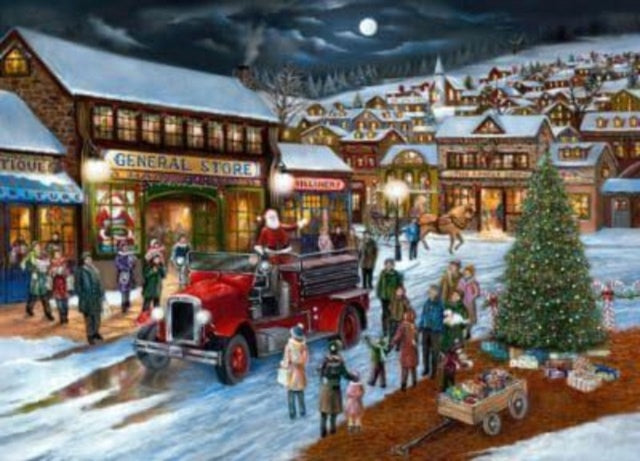 Book cover of: Winter Village 1000-Piece Puzzle