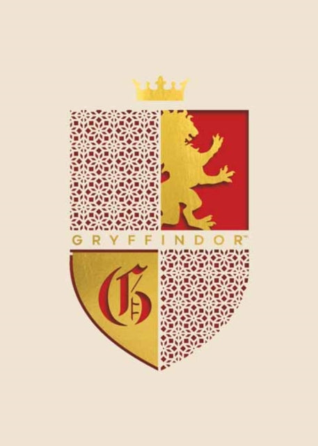 Book cover of: Harry Potter: Gryffindor Laser Die-Cut Card