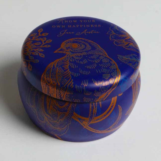 Book cover of: Jane Austen: Know Your Own Happiness Scented Tin Candle (3oz)