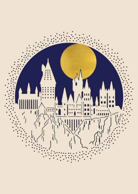 Book cover of: Harry Potter: Hogwarts Laser Die-Cut Card