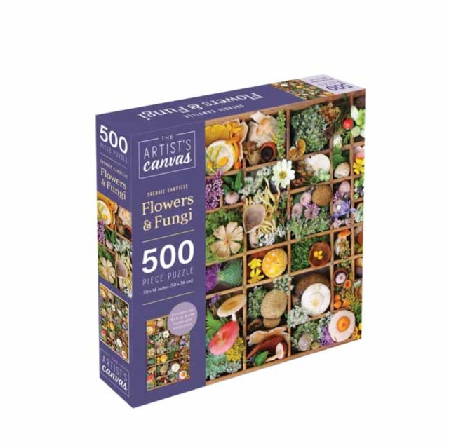Book cover of: Flowers and Fungi Jigsaw Puzzle