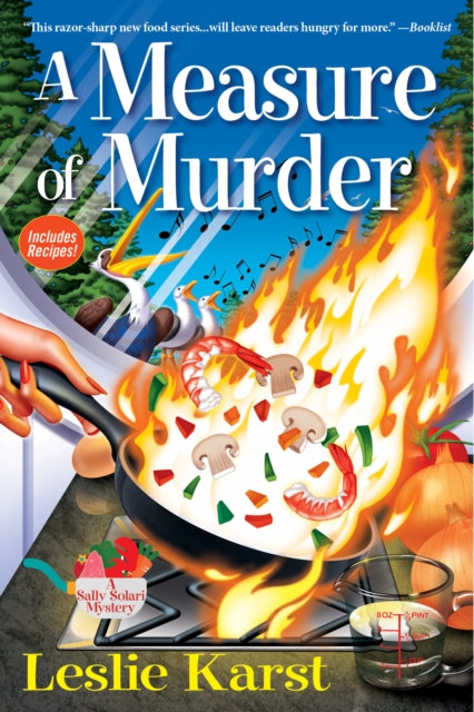 Book cover of: Measure of Murder. By: Leslie Karst
