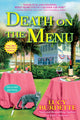 Book cover of: Death on the Menu. By: Lucy Burdette