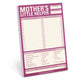 Book cover of: Knock Knock Mother`s Little Helper Pad. By: Knock Knock