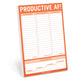 Book cover of: Knock Knock Productive AF! Pad. By: Knock Knock