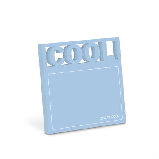 Book cover of: Knock Knock Cool Diecut Sticky Notes. By: Knock Knock Knock