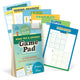 Book cover of: Roadtrip & Getaway On-The-Go Game Pad, Travel Car Activities Book for Kids. By: Knock Knock Knock