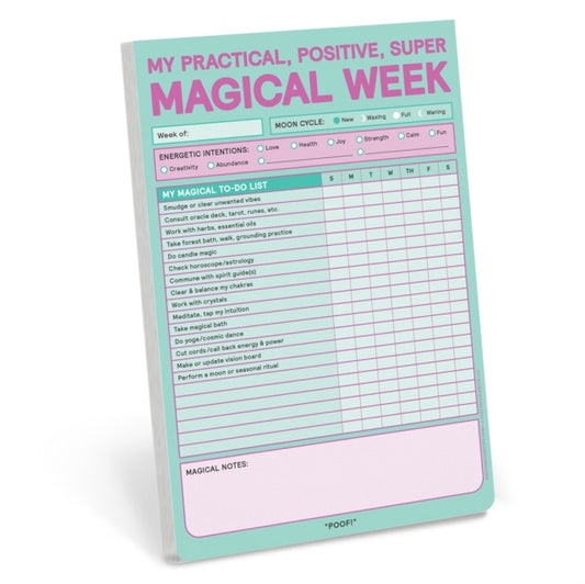 Book cover of: Knock Knock Magical Week Notepads (Pastel)