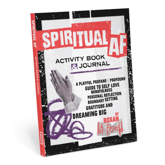 Book cover of: Spiritual AF Journal. By: Knock Knock Knock