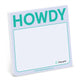 Book cover of: Knock Knock Howdy Sticky Note (Pastel Version)