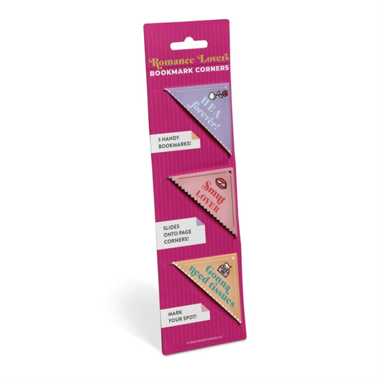 Book cover of: Knock Knock Romance Lovers Bookmark Corners