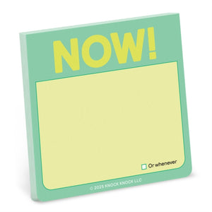 Knock Knock Now! Sticky Note (Pastel Version)