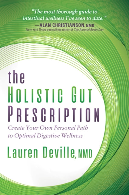 Book cover of: Holistic Gut Prescription. By: Lauren Deville NMD