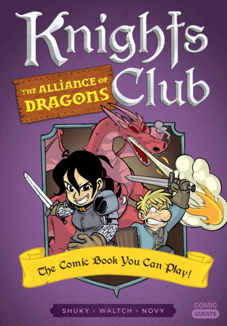 Book cover of: Knights Club: The Alliance of Dragons. By: Shuky