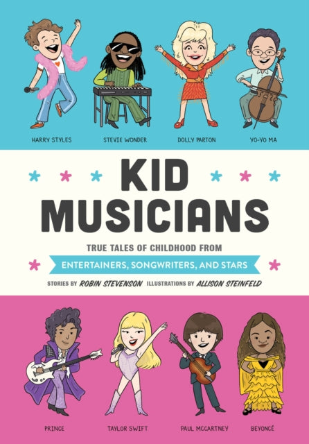 Book cover of: Kid Musicians. By: Robin Stevenson