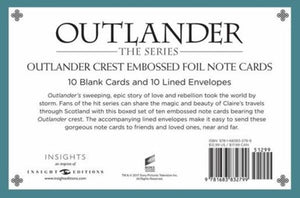 Outlander Crest: Foil Note Cards
