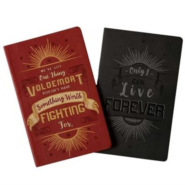 Book cover of: Harry Potter: Character Notebook Collection. Set of 2: Harry and Voldemort