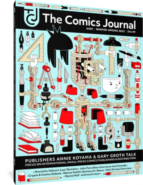 Book cover of: Comics Journal #309. By: Gary Groth