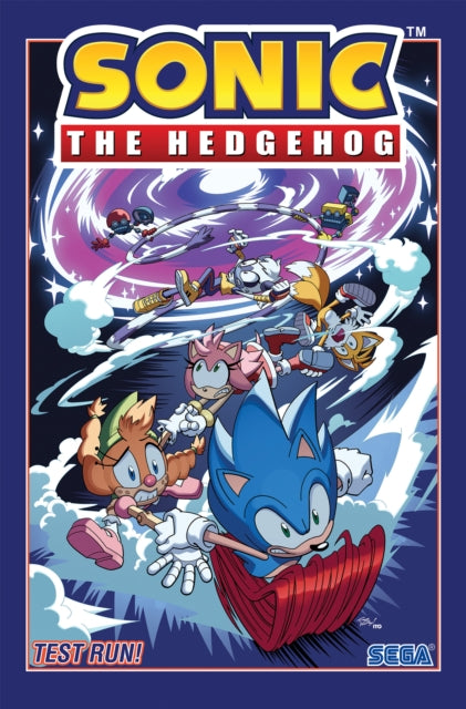 Book cover of: Sonic The Hedgehog, Vol. 10: Test Run!. By: Evan Stanley