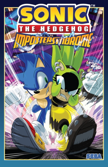 Book cover of: Sonic the Hedgehog: Imposter Syndrome. By: Ian Flynn