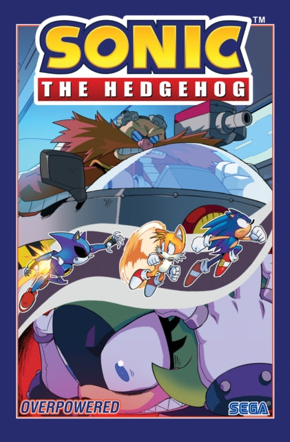 Book cover of: Sonic The Hedgehog, Vol. 14: Overpowered. By: Evan Stanley