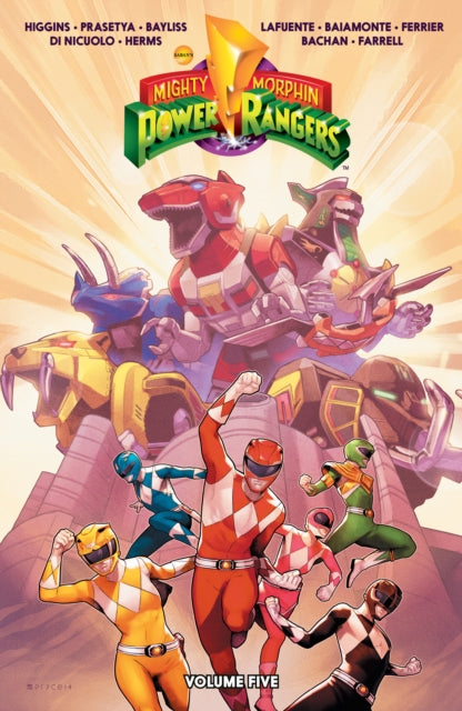 Book cover of: Mighty Morphin Power Rangers Vol. 5. By: Kyle Higgins