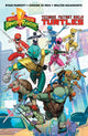 Book cover of: Mighty Morphin Power Rangers/Teenage Mutant Ninja Turtles. By: Ryan Parrott