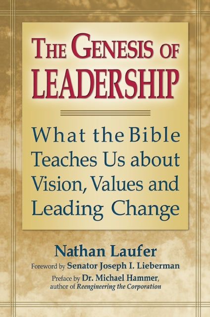 Book cover of: Genesis of Leadership. By: Nathan Laufer