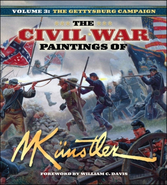 Book cover of: Civil War Paintings of Mort Knstler Volume 3. By: Mort Kunstler