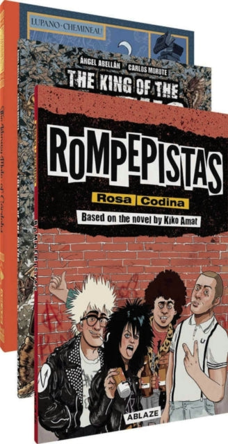 Book cover of: ABLAZE Spotlight on Euro-Comics Collected Set #2