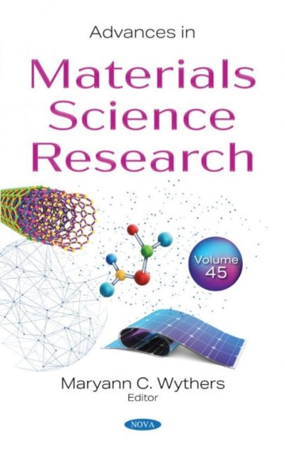 Book cover of: Advances in Materials Science Research. By: Maryann C. Wythers