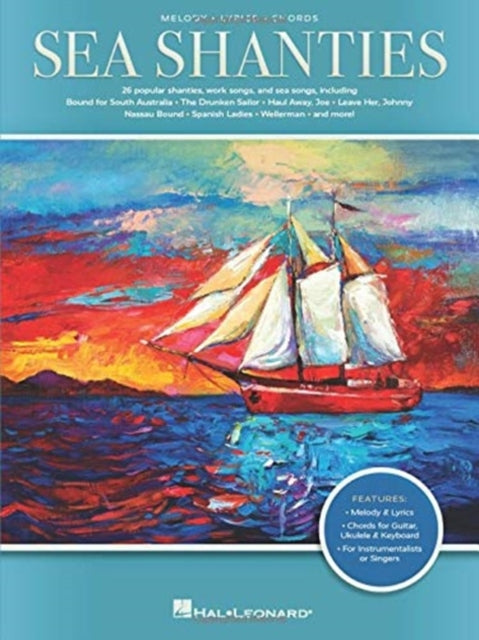 Book cover of: Sea Shanties. By: Hal Leonard Corp.