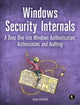 Book cover of: Windows Security Internals. By: James Forshaw